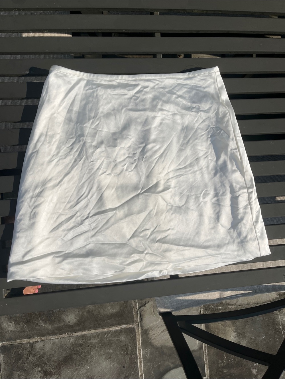 Aritzia Wilfred Classic White Women's Mini-skirt
